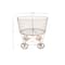 Hello Honey® 27" Vintage Reproduction Metal Laundry Basket on Wheels